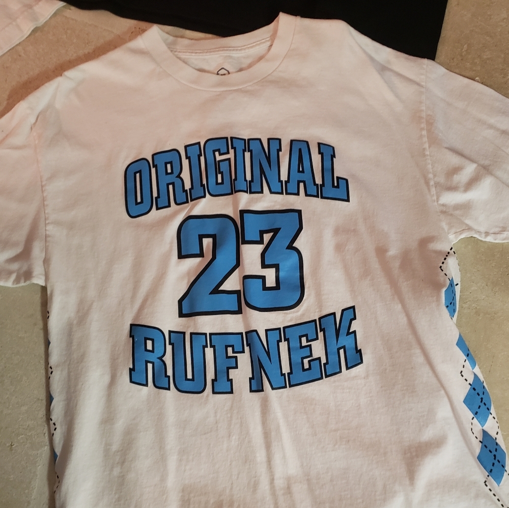 Carolina blue sneaker matching tshirt